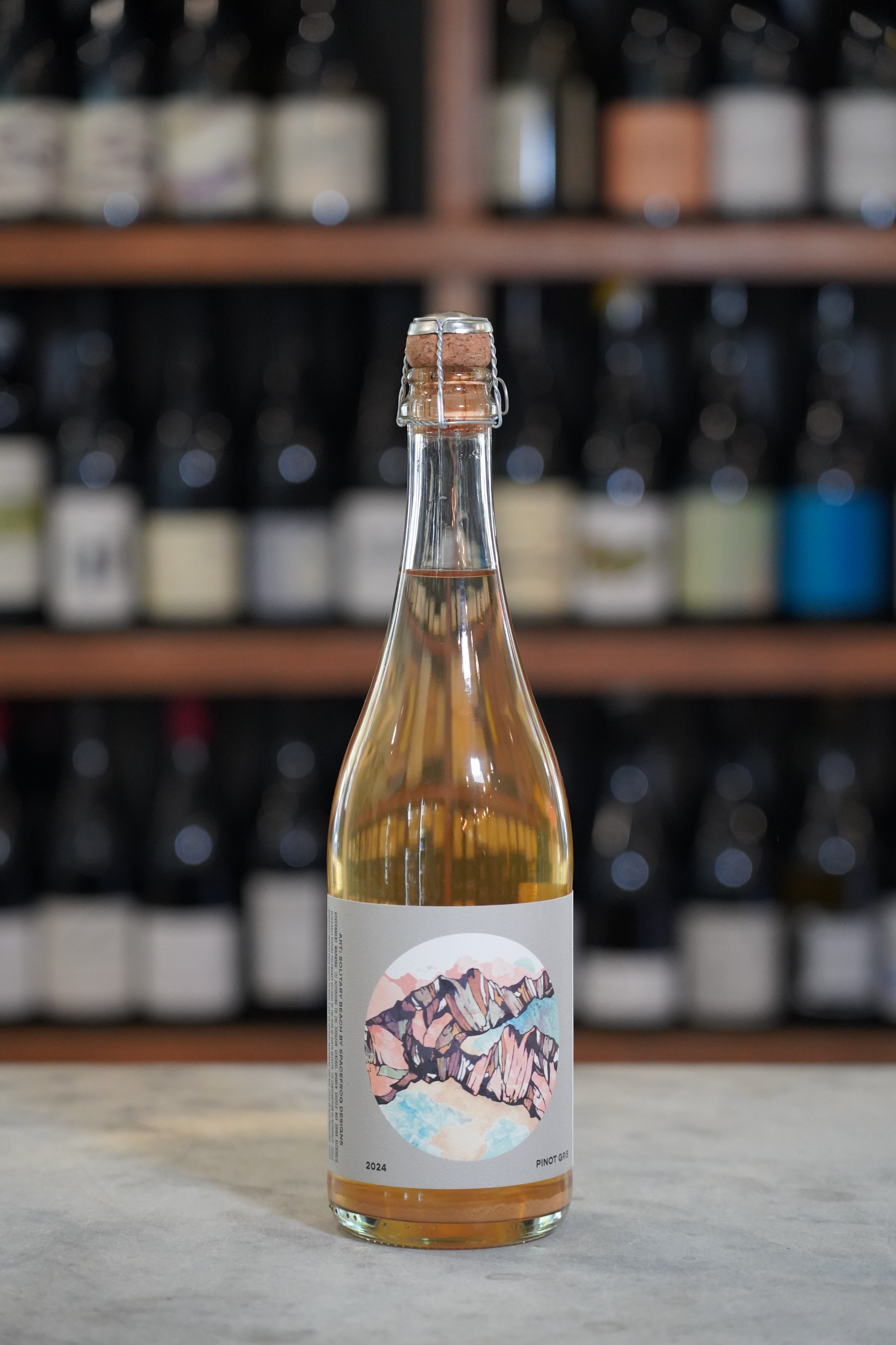 Outward Petillant Naturel Pinot Gris Shoestring Vineyard