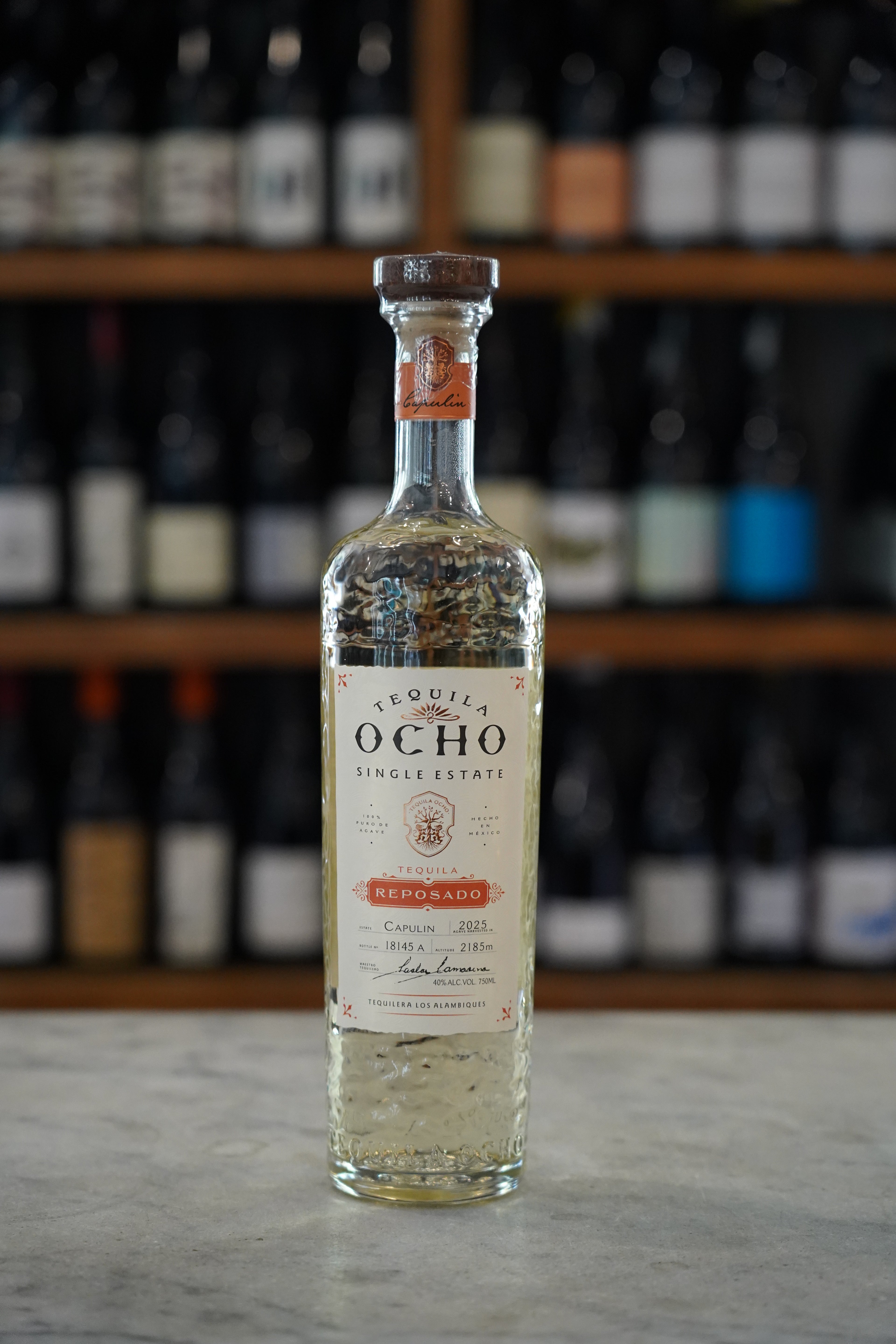 Tequila Ocho La Mesa Reposado