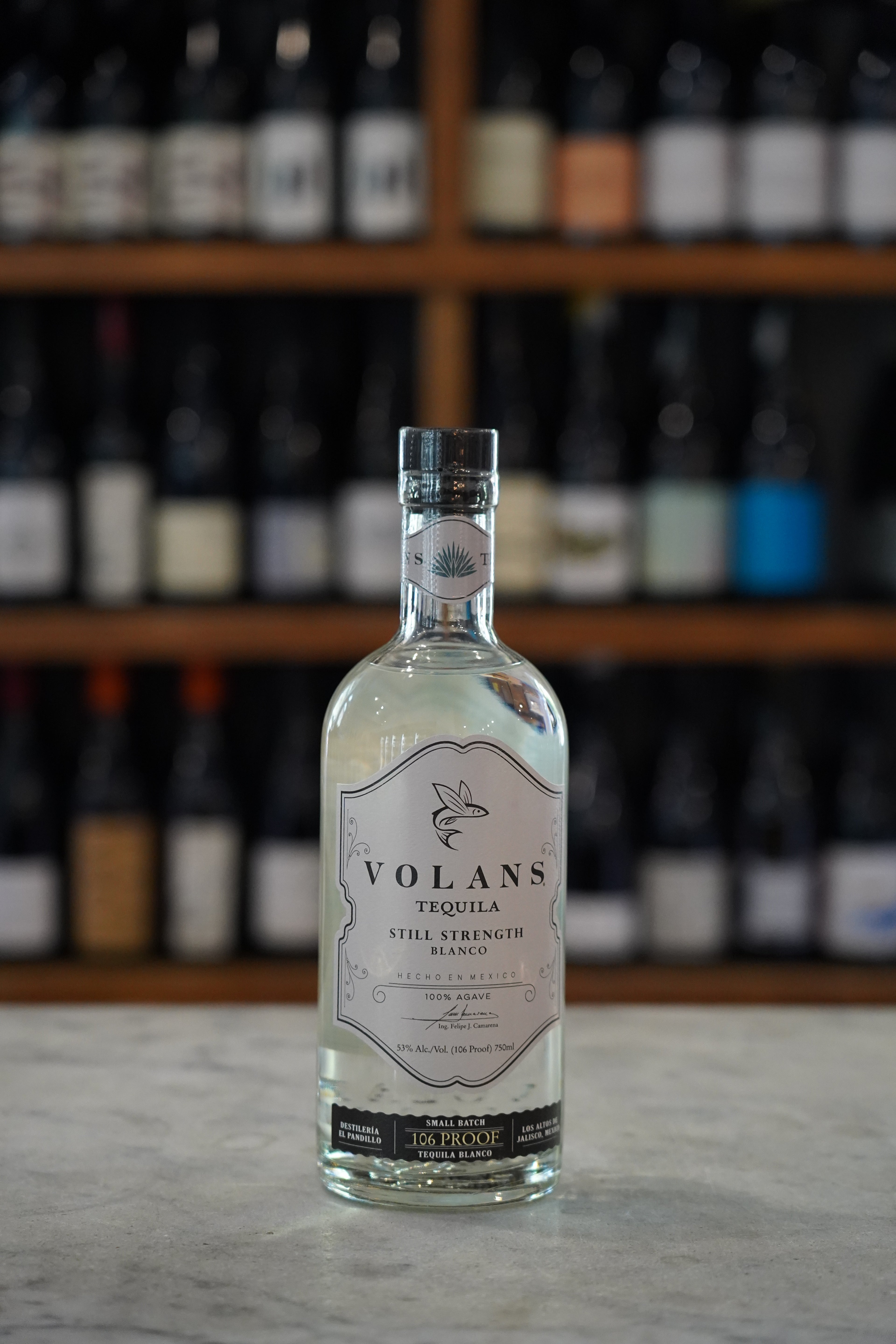 Volans Still Strength Blanco Tequila