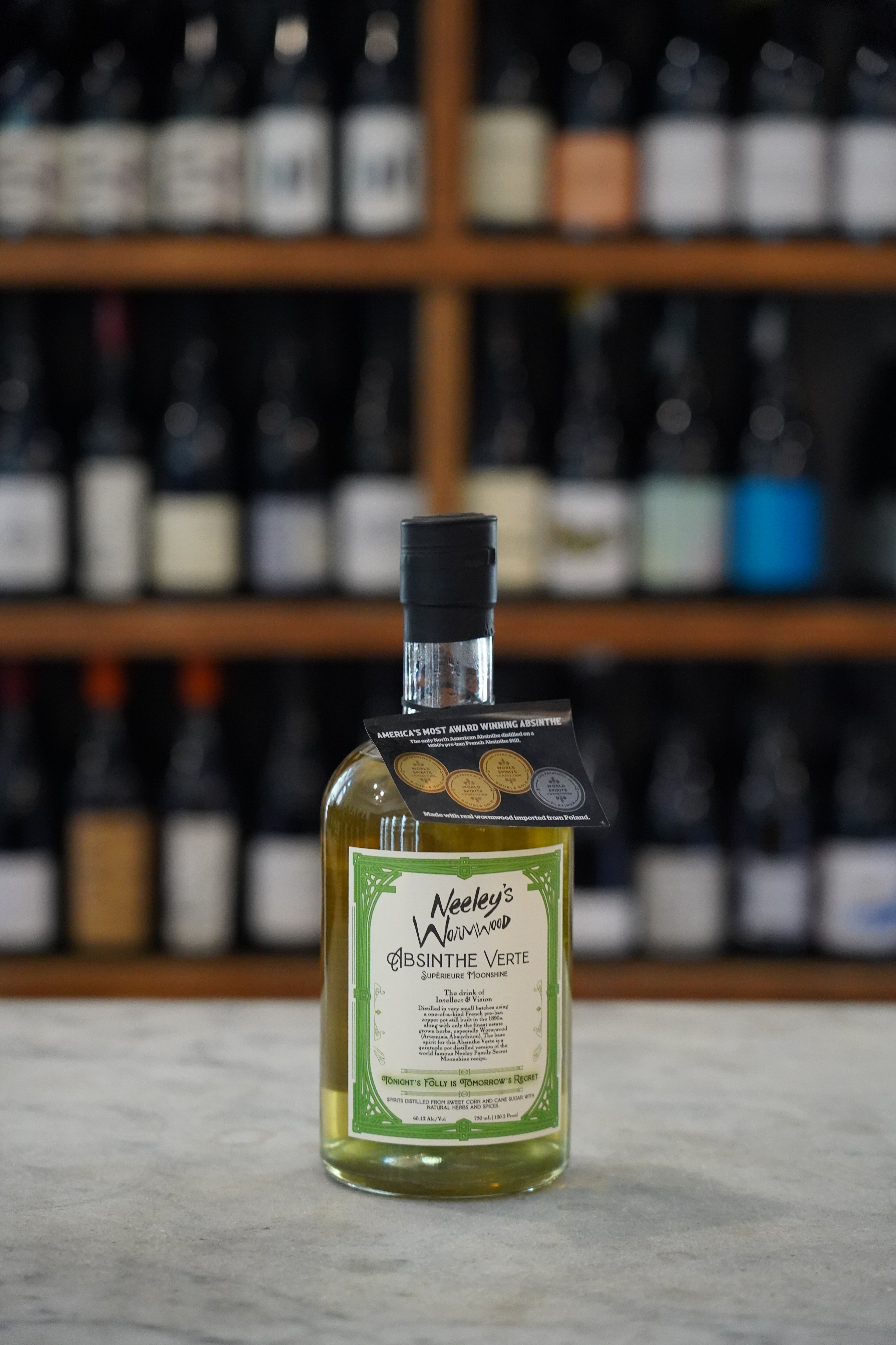 Neely Family Distillery's Wormwood Absinthe Verte
