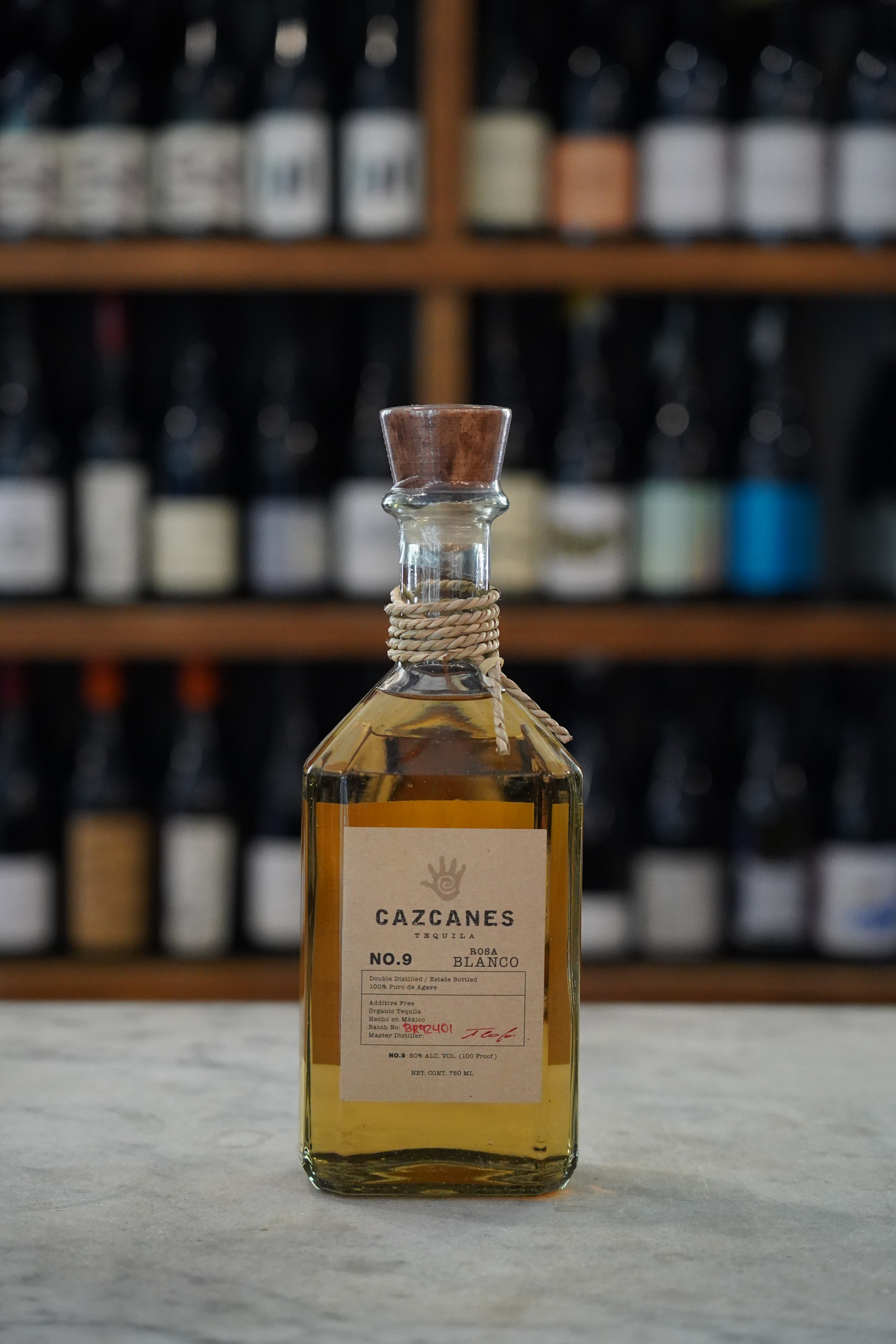 Cazcanes No. 9 Organic Rosa Blanco