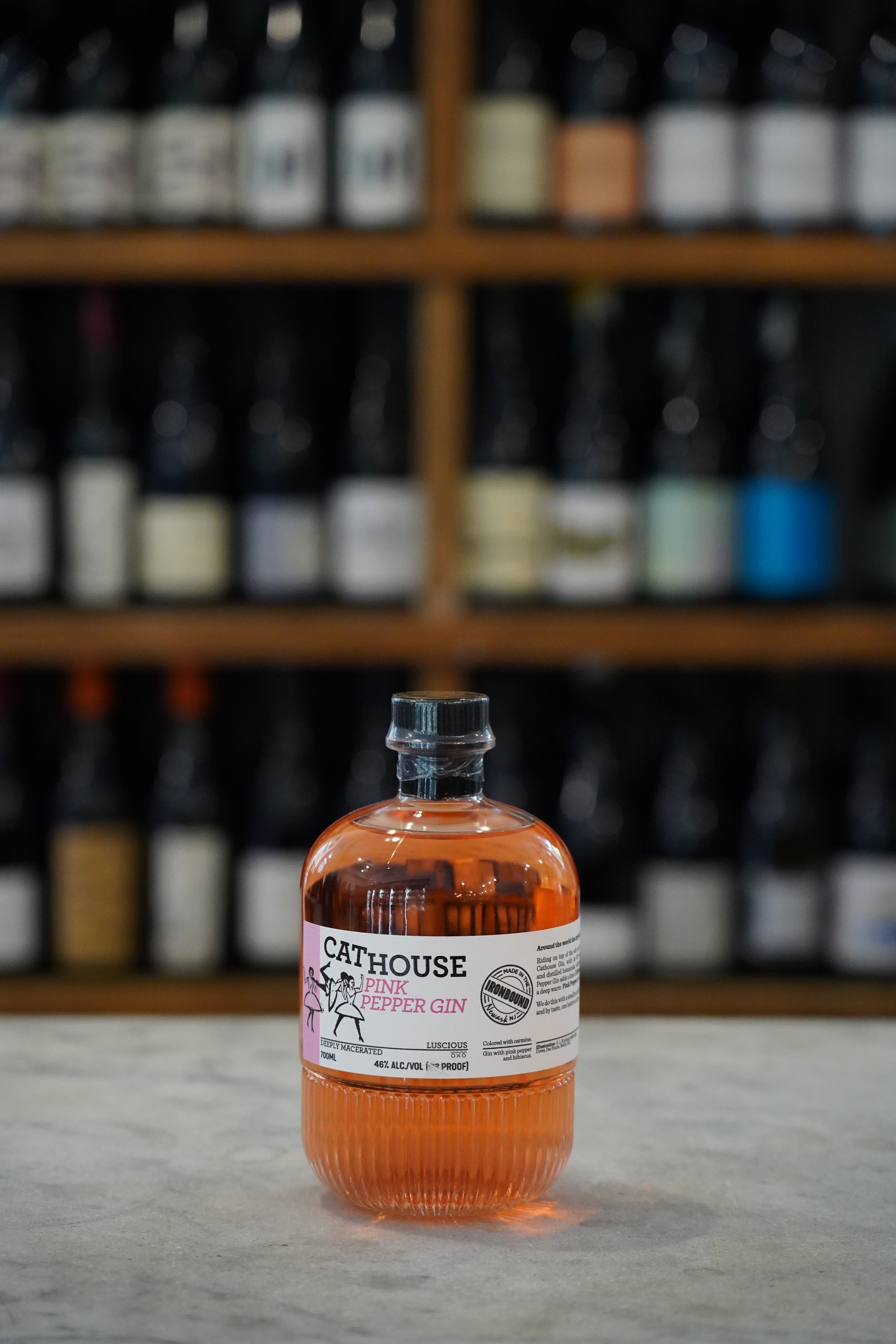 All Points West Cathouse Pink Peppercorn Gin