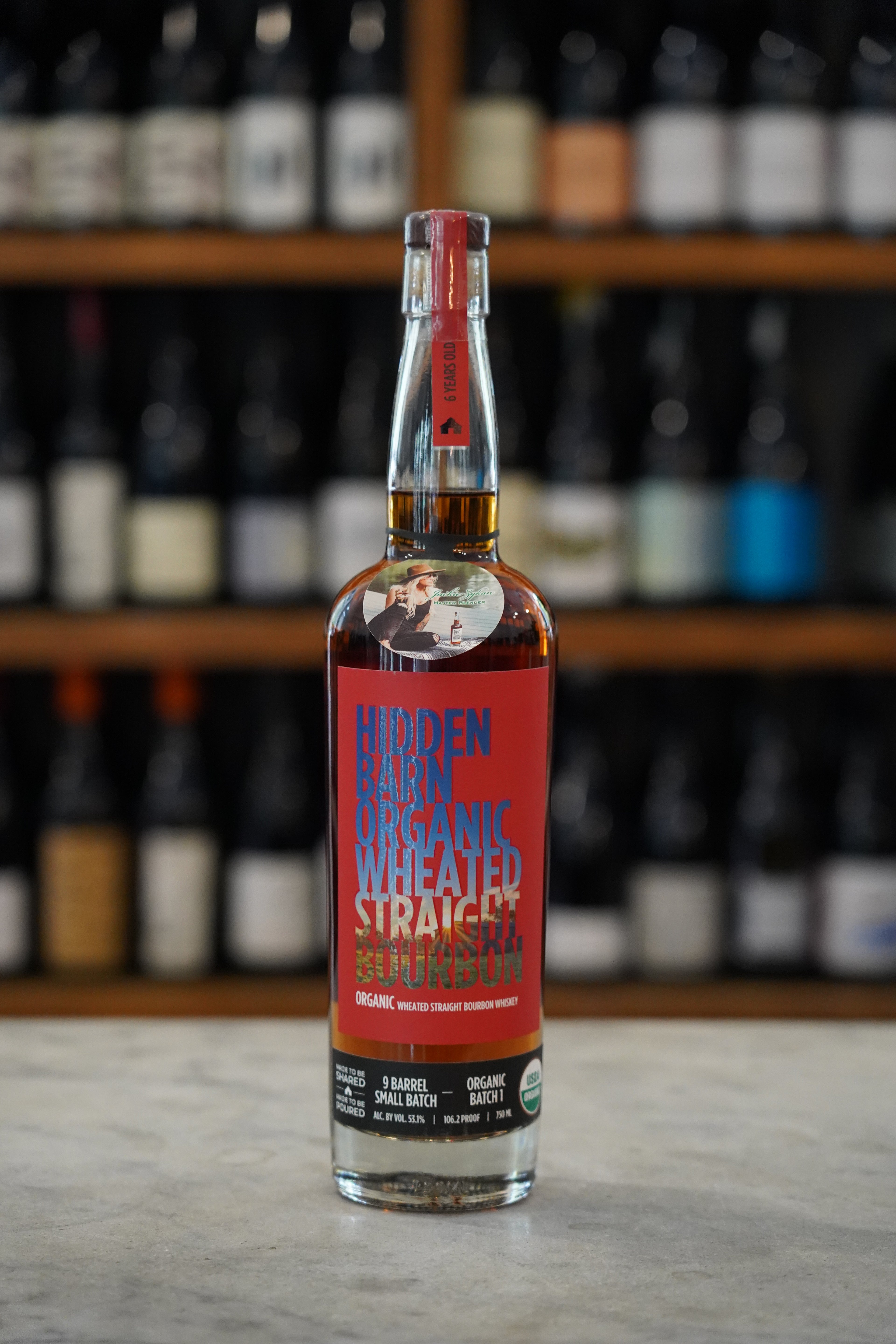 Hidden Barn Organic Wheated 6 Year Straight Bourbon