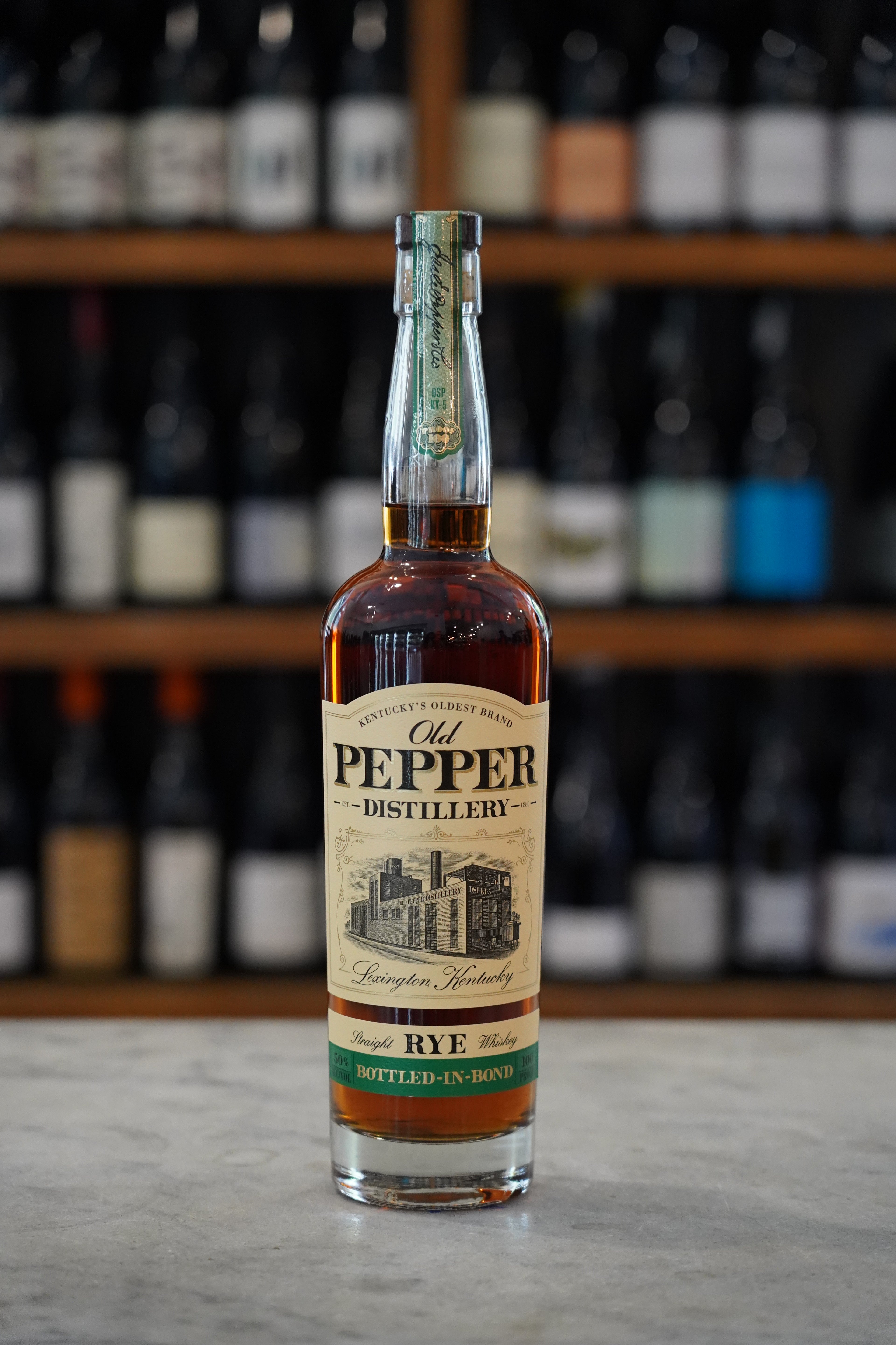 James E. Pepper Old Rye Bottled in Bond
