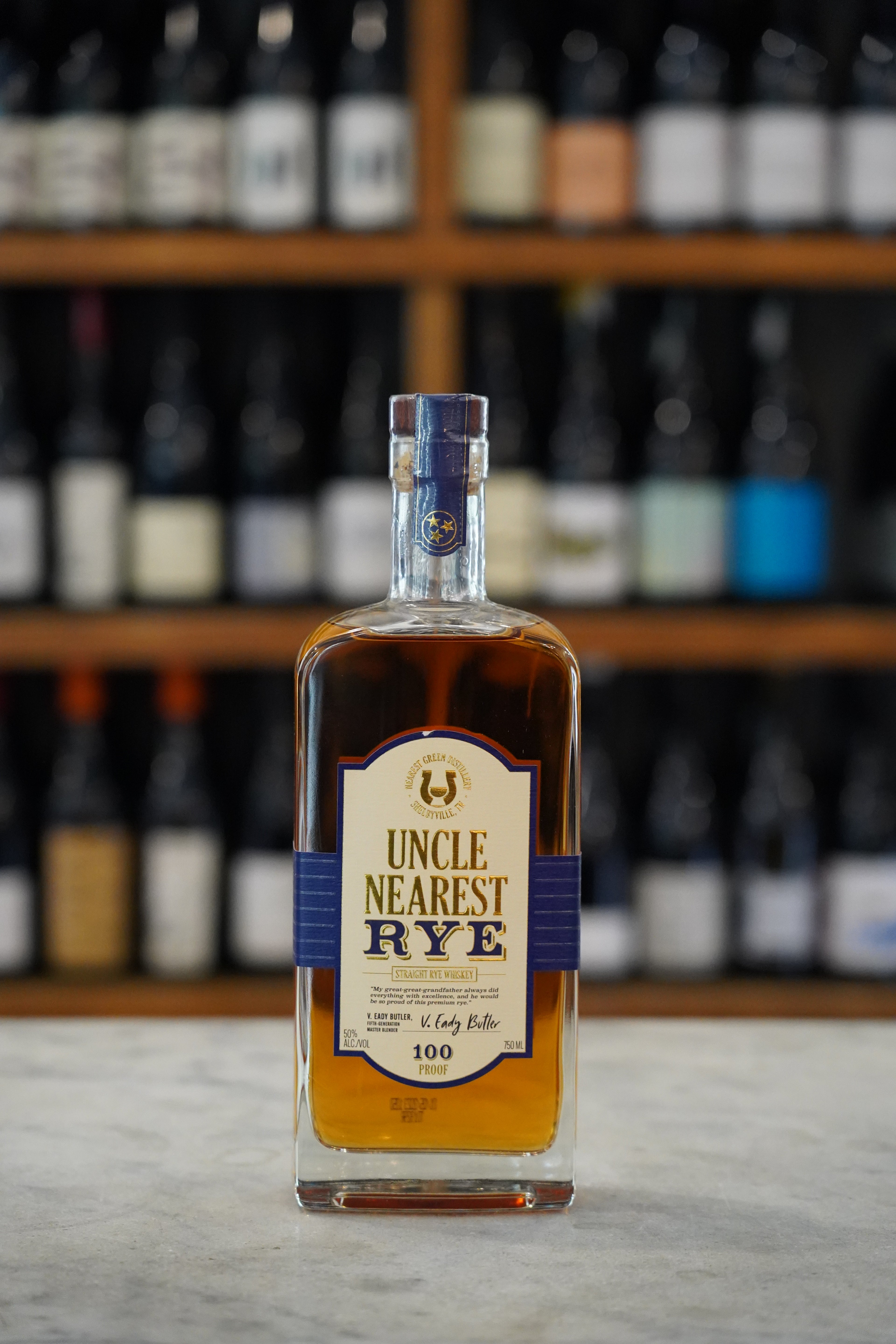 Uncle Nearest Straight Rye