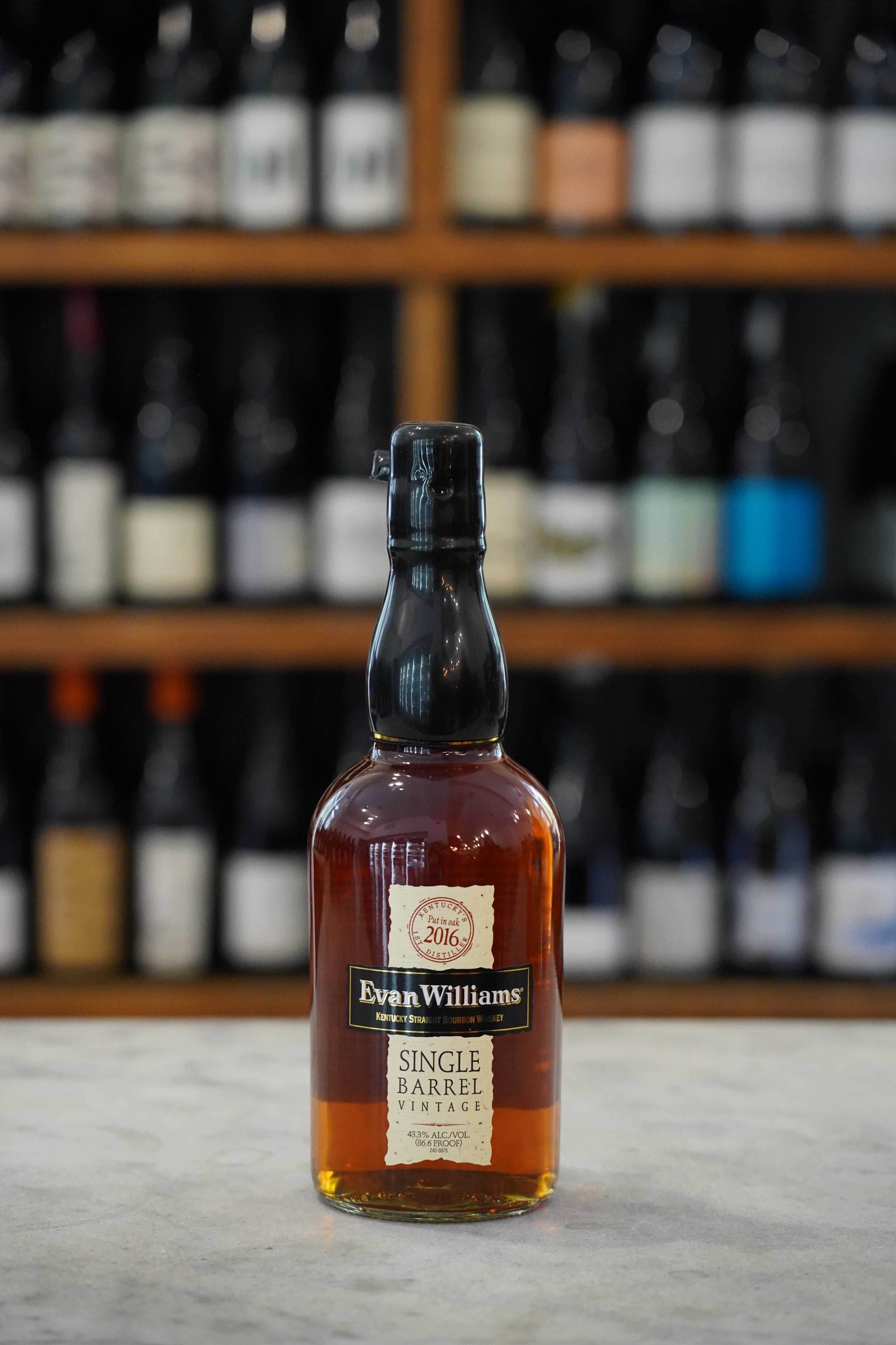Evan Williams Single Barrel Vintage Bourbon