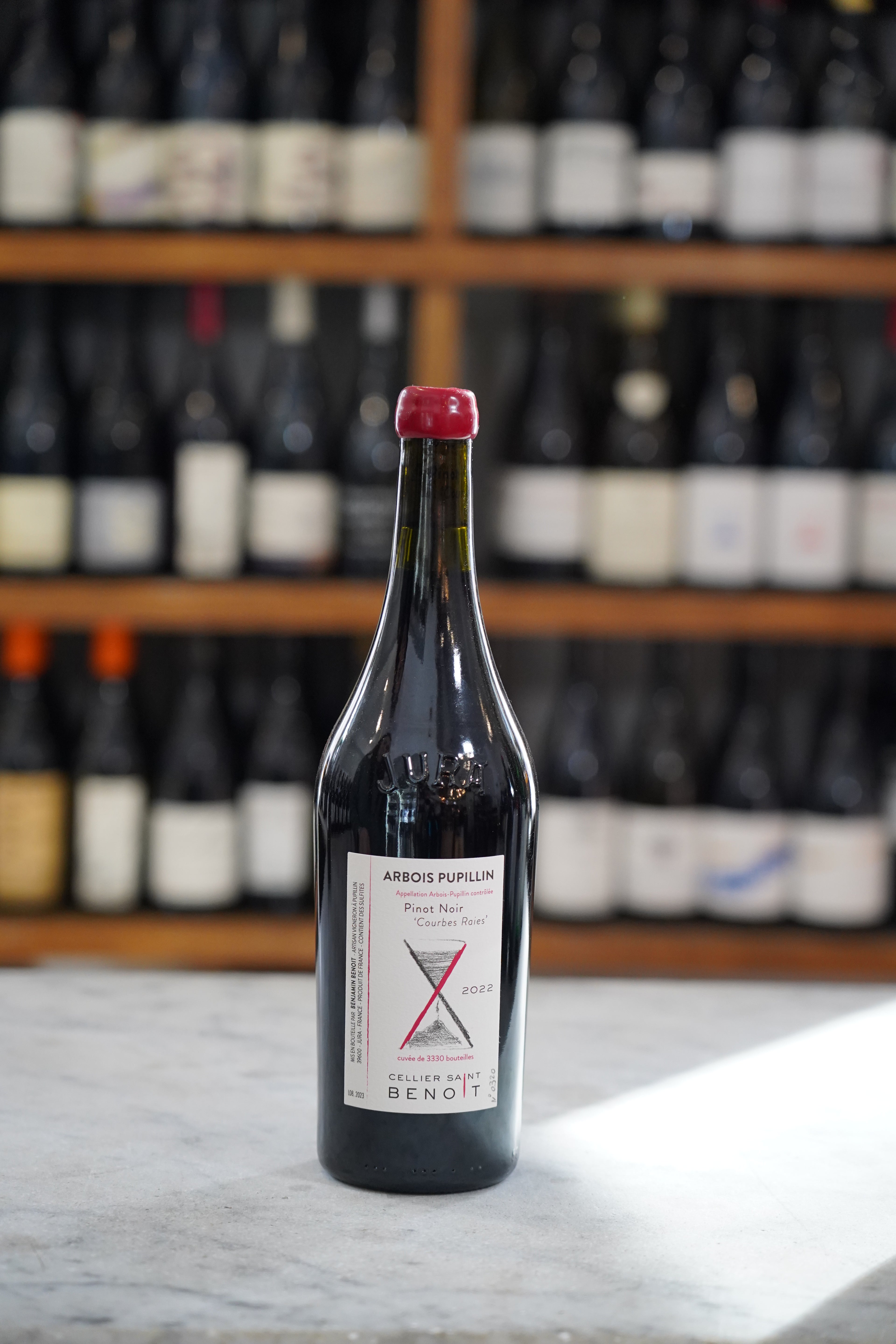 Cellier Saint Benoit Courbes Raies Pinot Noir