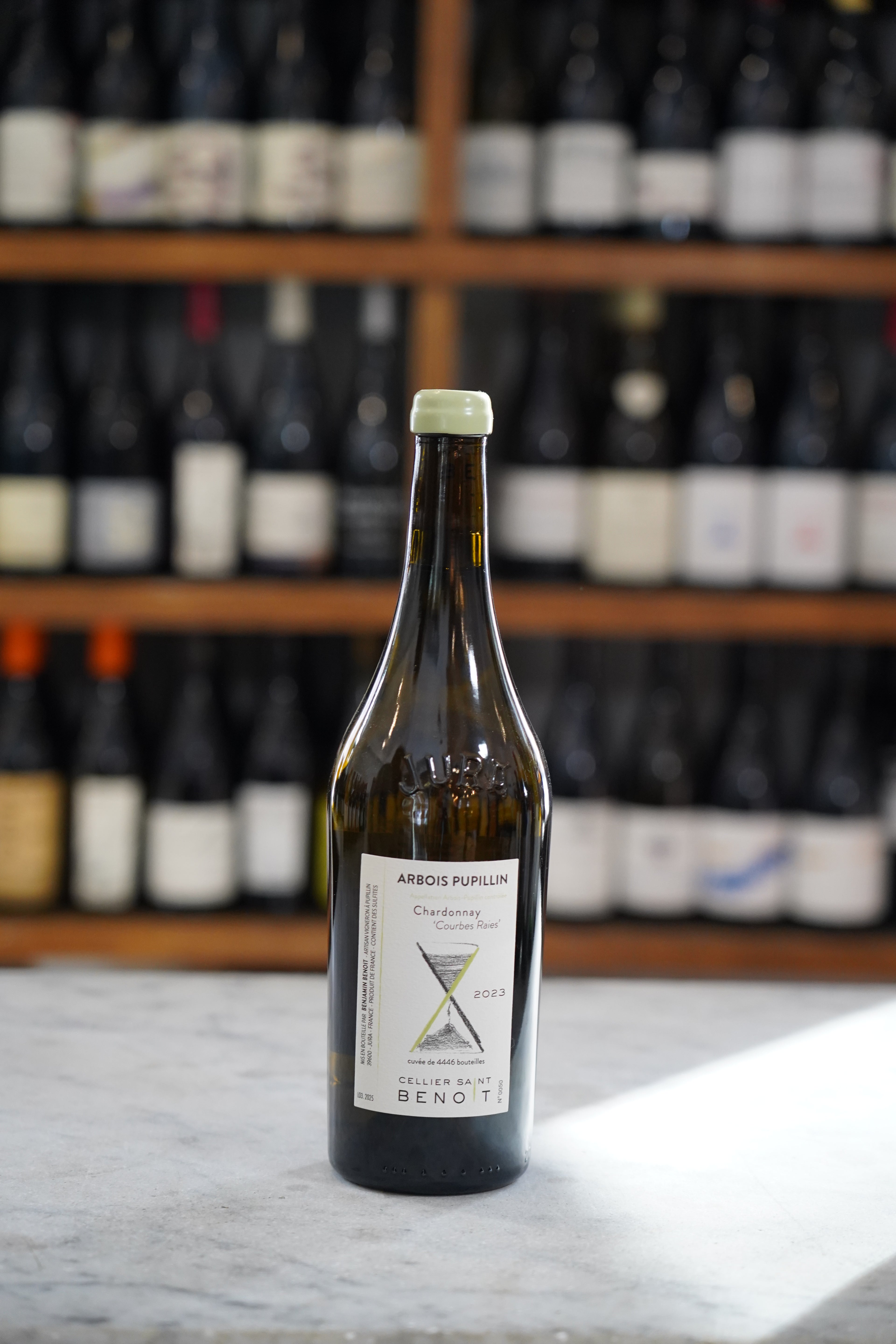 Cellier Saint Benoit Arbois-Pupillin Courbes Raies Chardonnay
