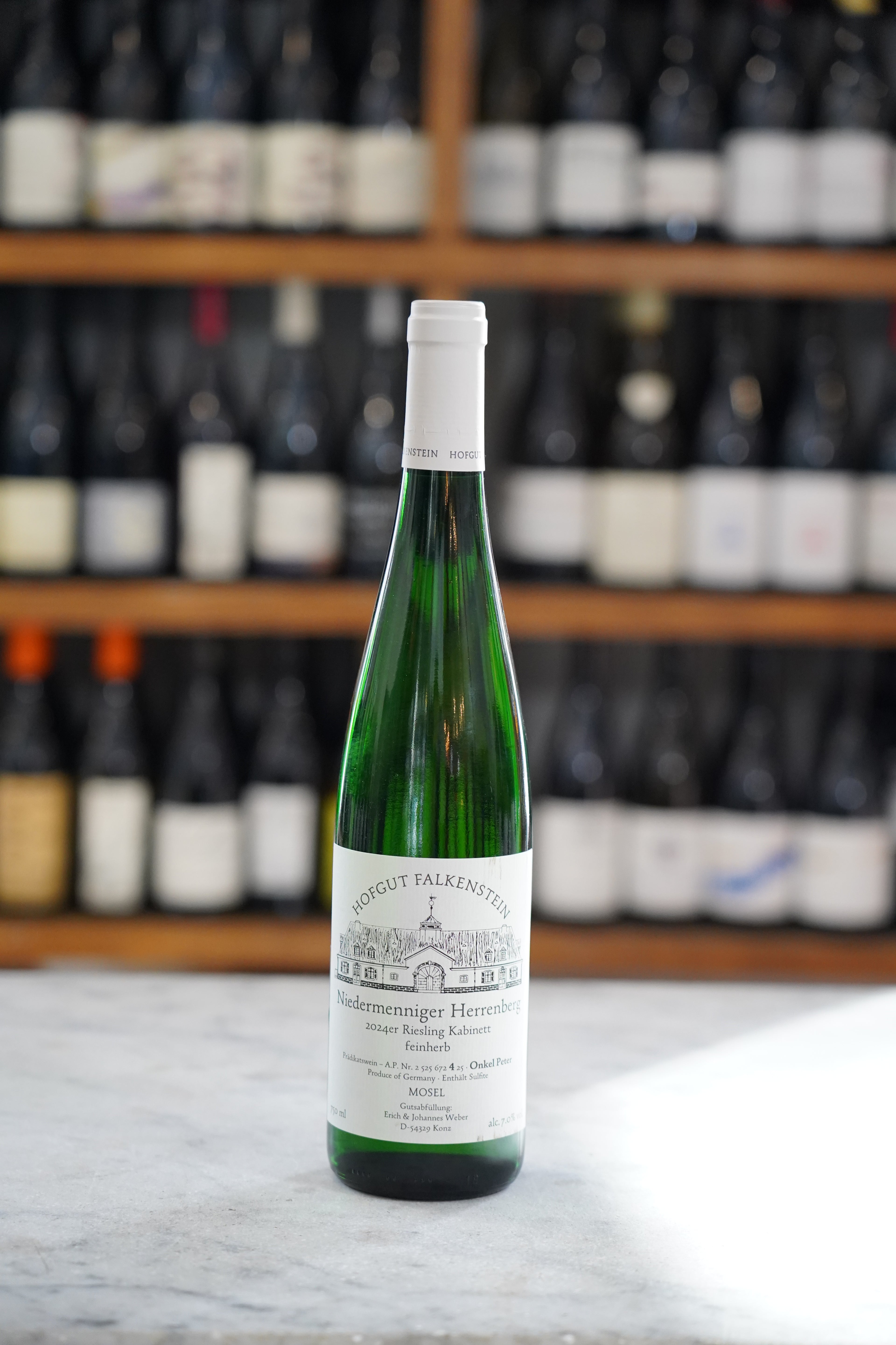 Falkenstein Niedermenniger Herrenberg Kabinett Feinherb AP Nr. 4 Onkel Peter