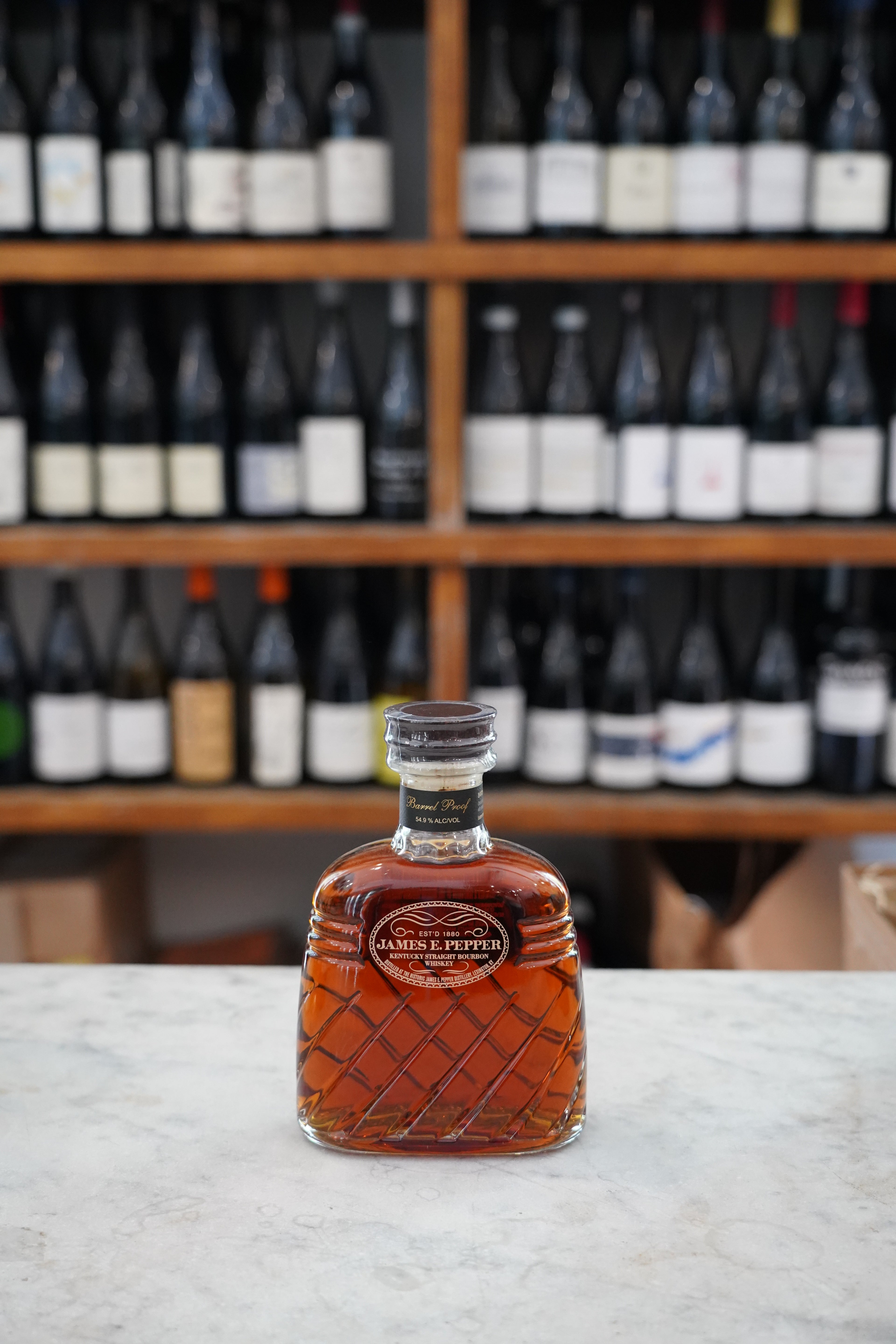James E. Pepper Barrel Proof Bourbon