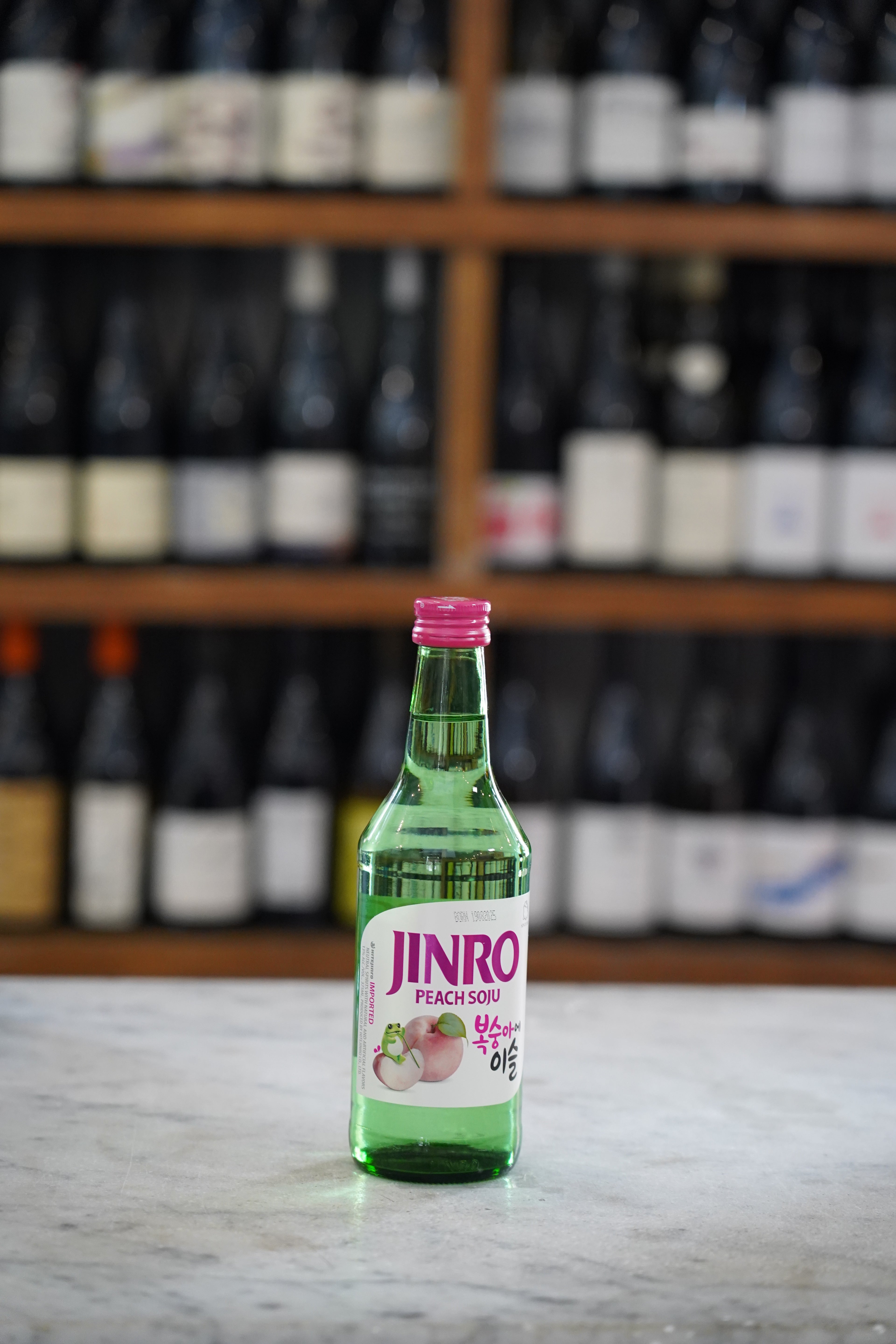 Jinro Chamisul Peach Soju 375mL