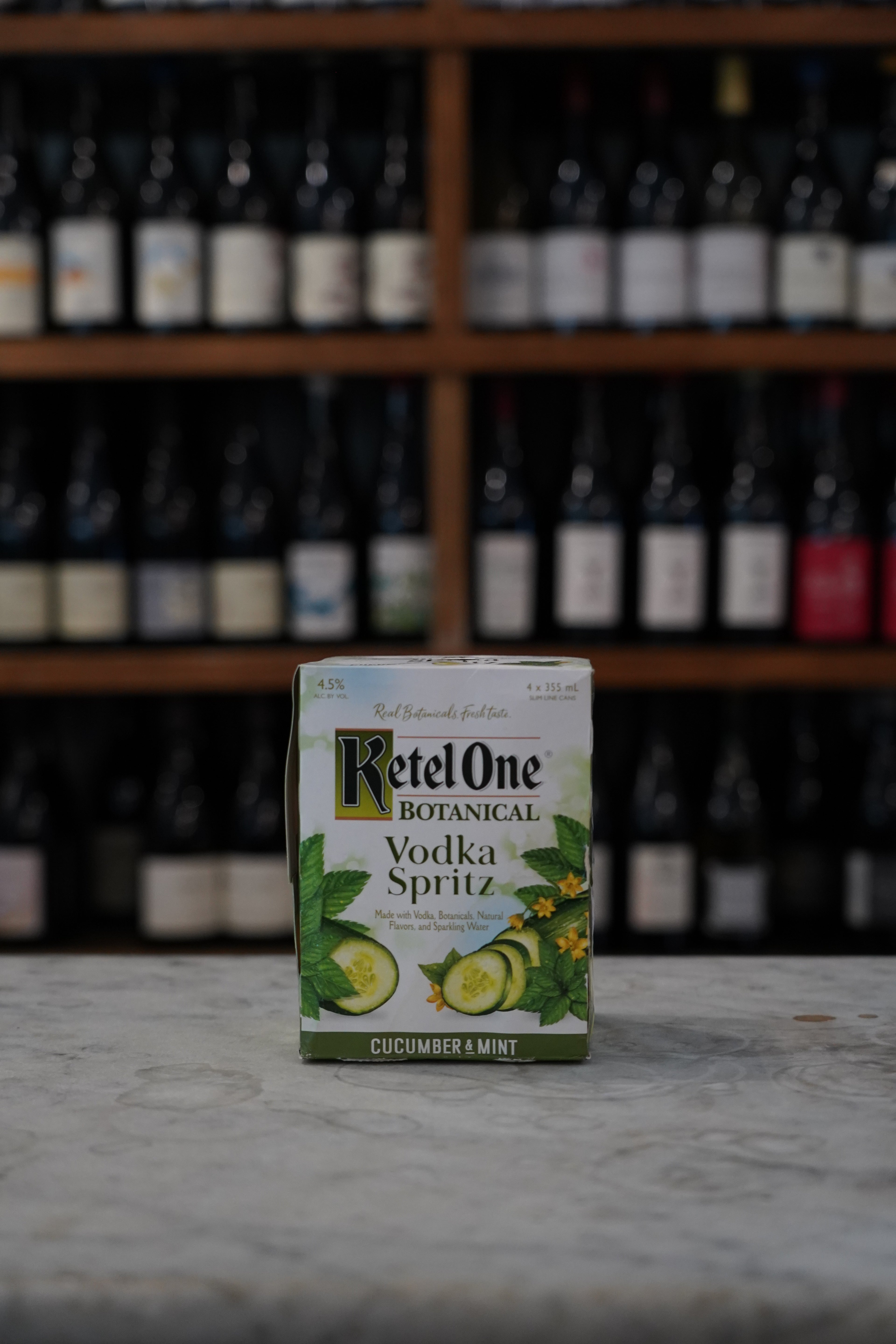 Ketel One Botanical Cucumber & Mint Vodka Spritz 4pk