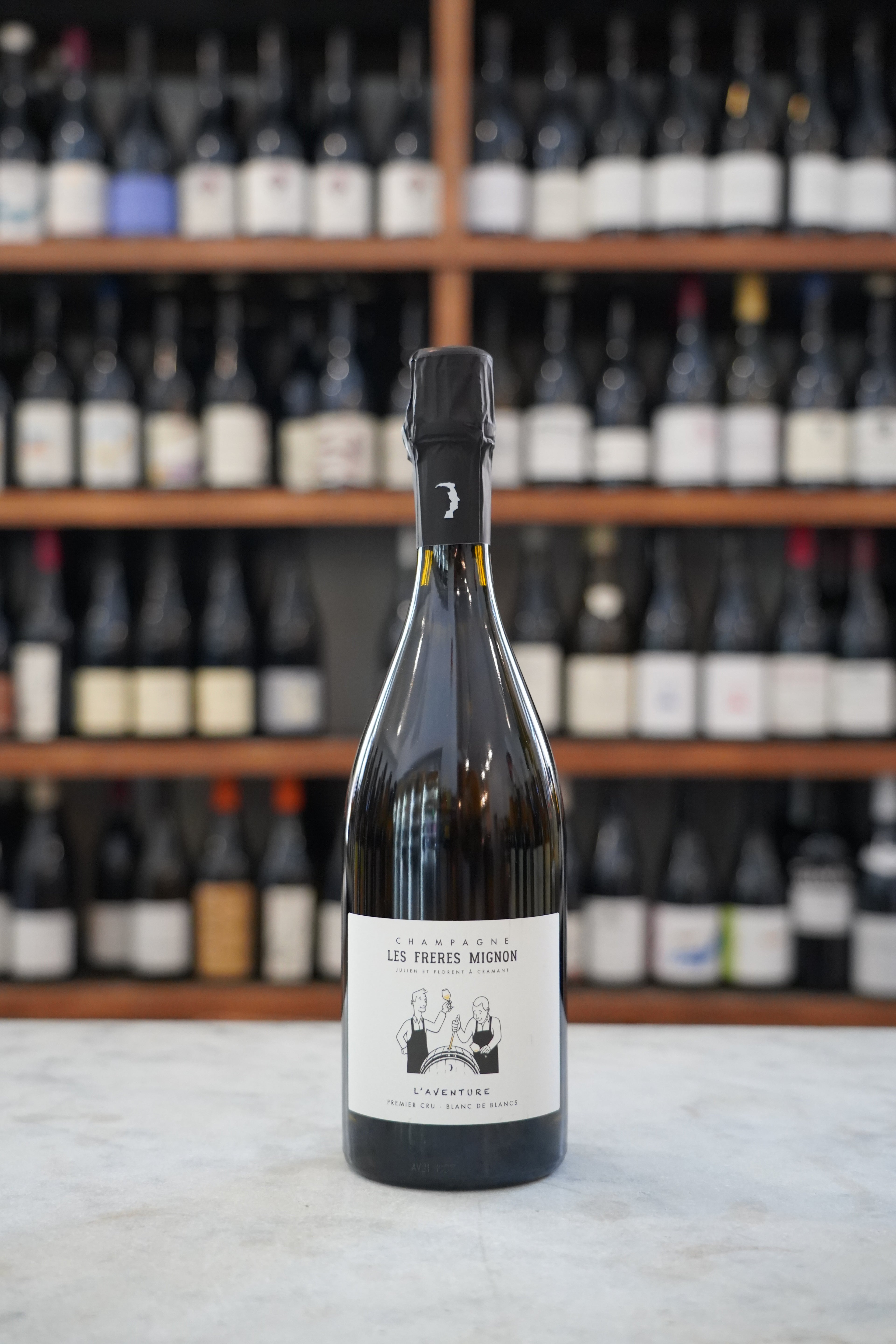 Les Freres Mignon L'Aventure  Blanc de Blancs Extra Brut