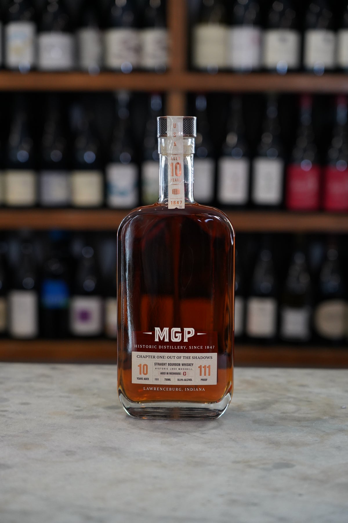 MGP Distillery Chapter One: Out of the Shadows 10 Year Bourbon