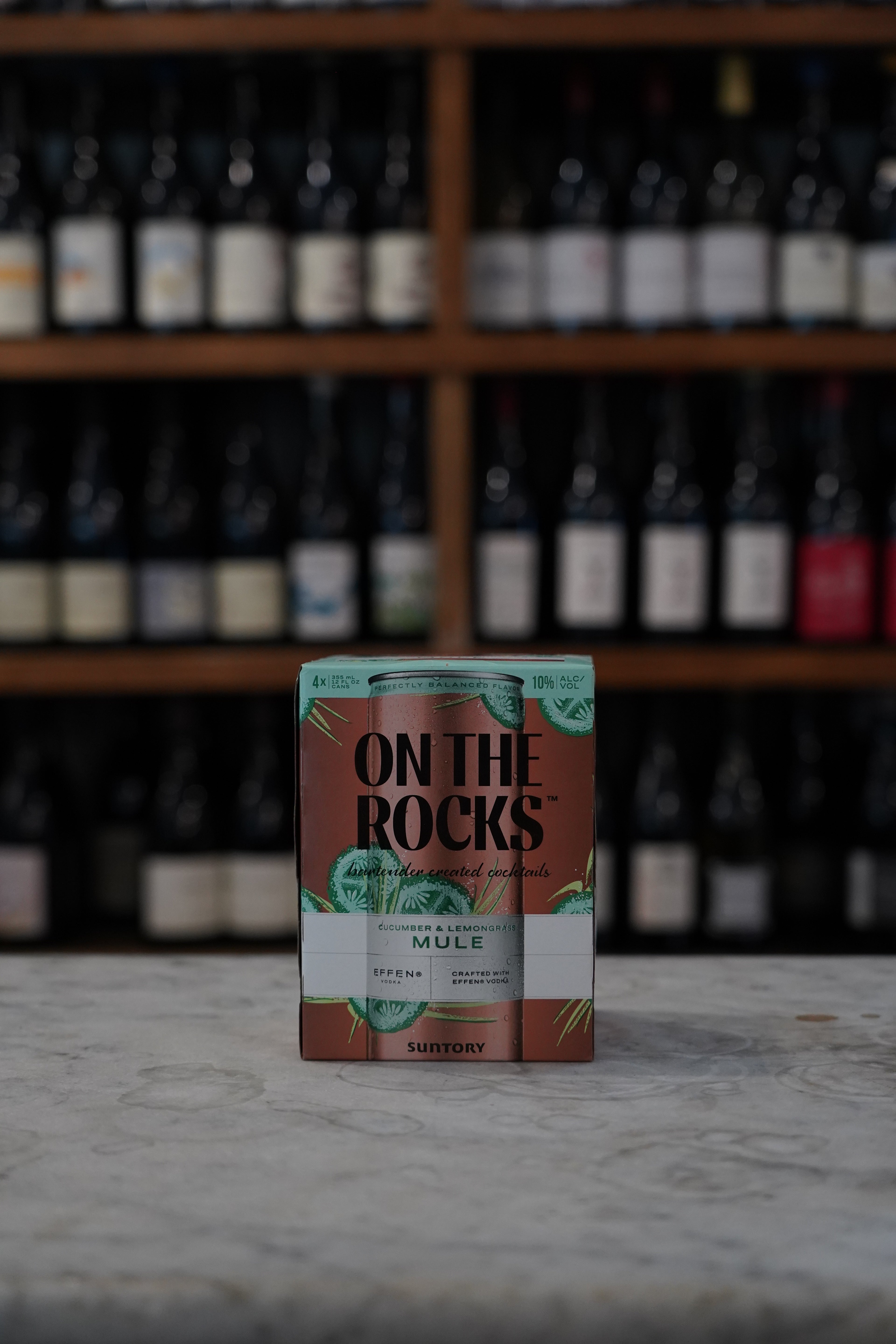 On the Rocks Cucumber and Lemongrass Mule 4pk