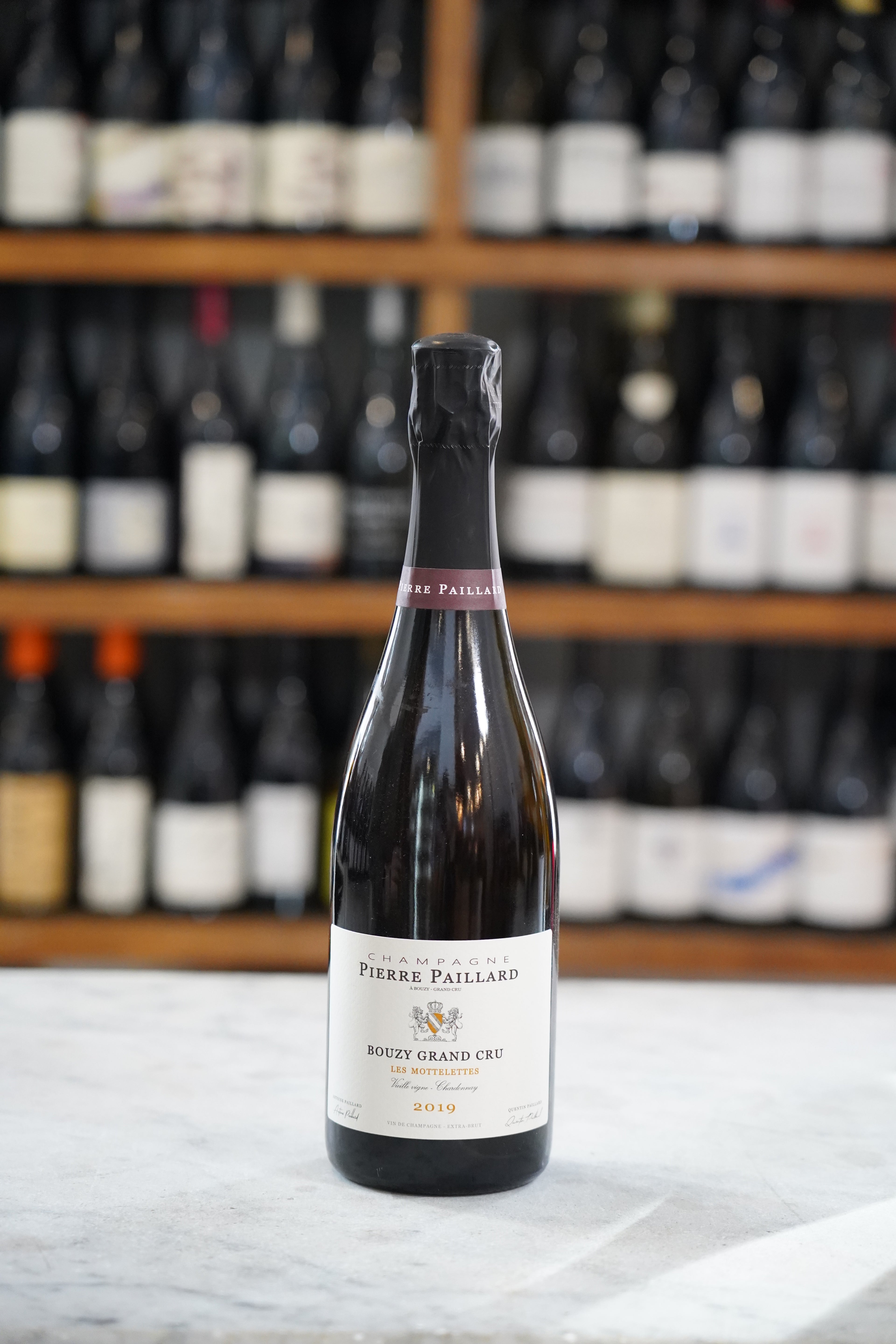 Pierre Paillard Champagne "Lieu Dit Les Mottelettes Bouzy" Blanc de Blancs Grand Cru Extra Brut