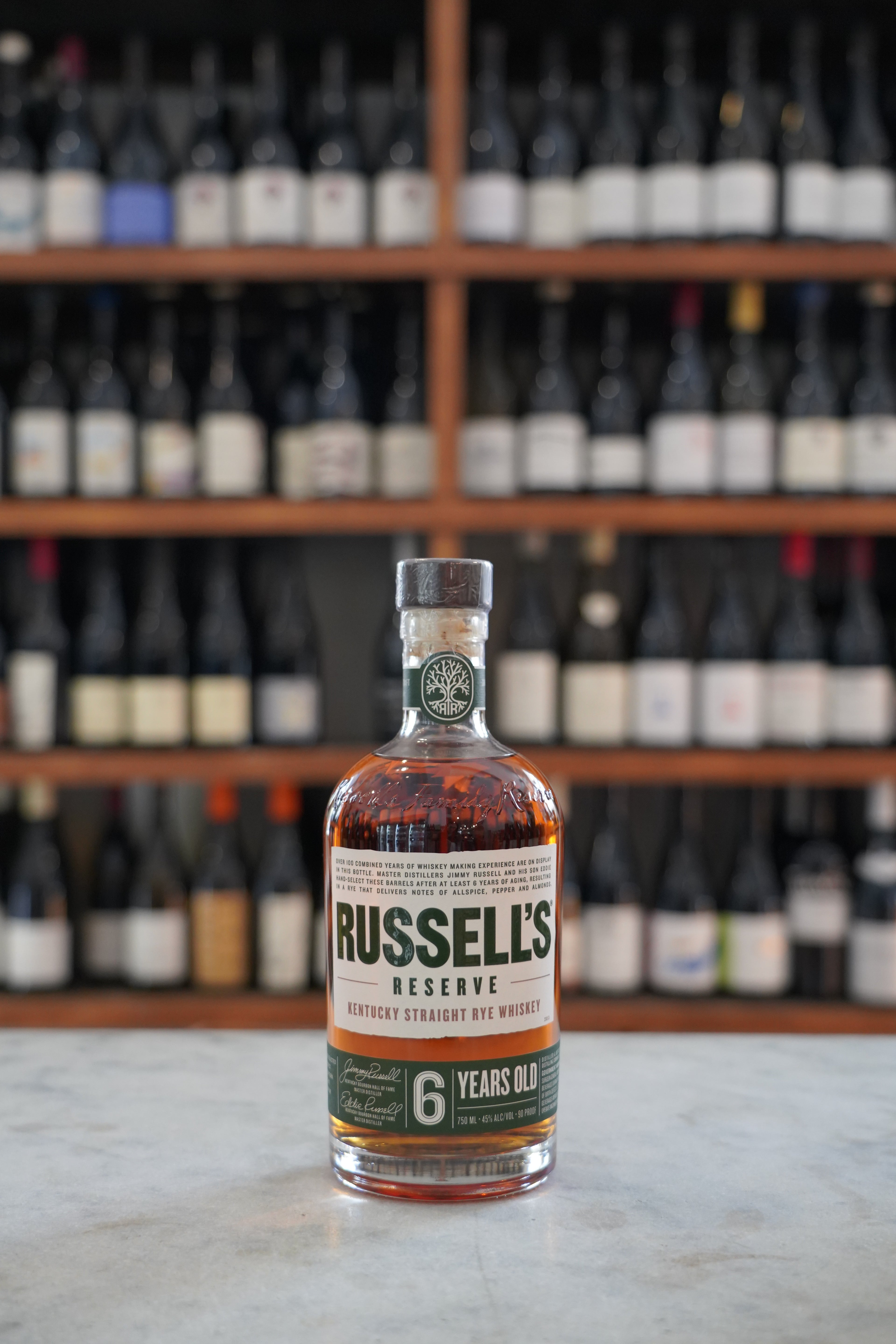 Russell's Reserve Single Barrel Rye