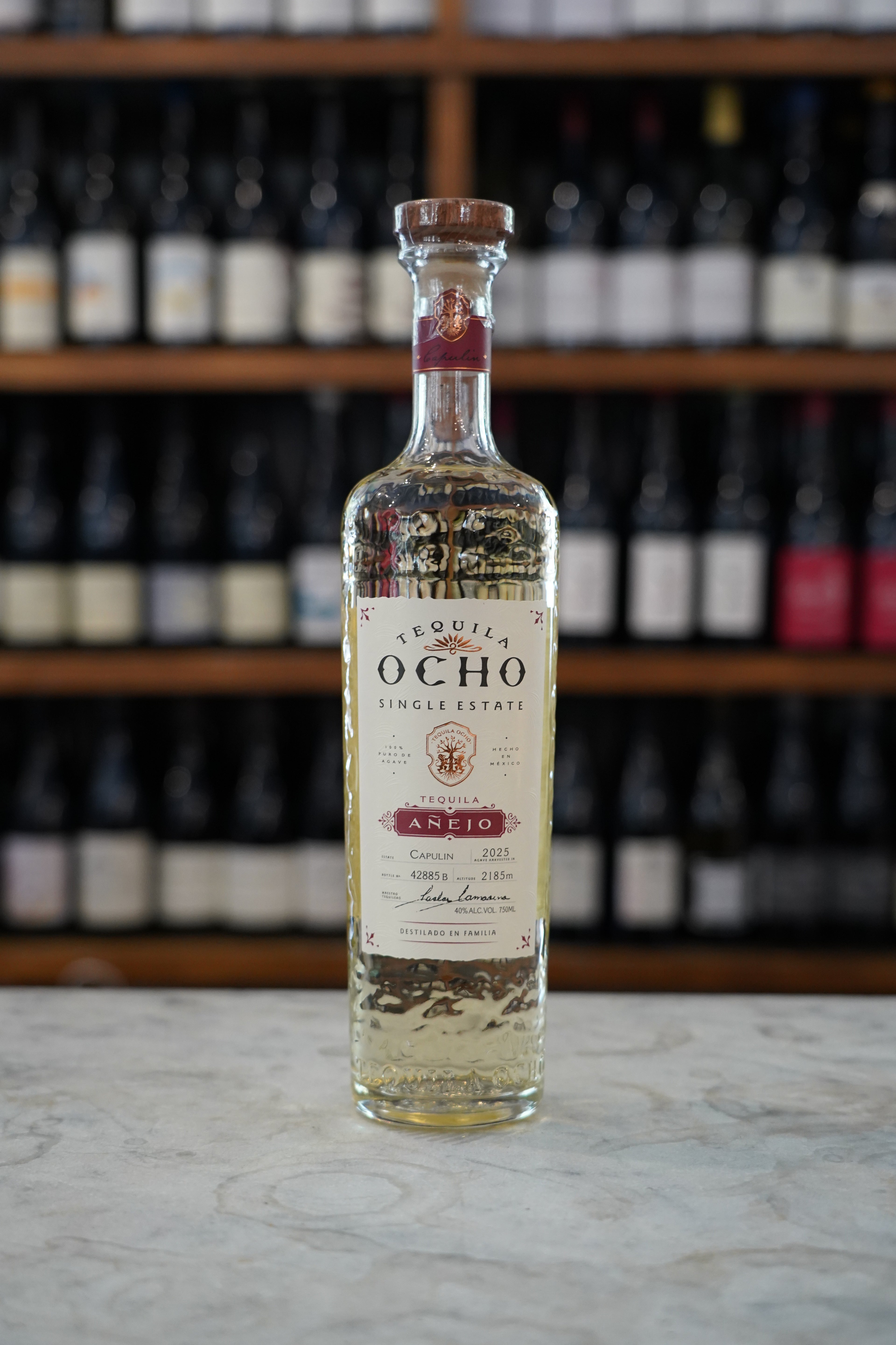 Tequila Ocho Capulin Anejo
