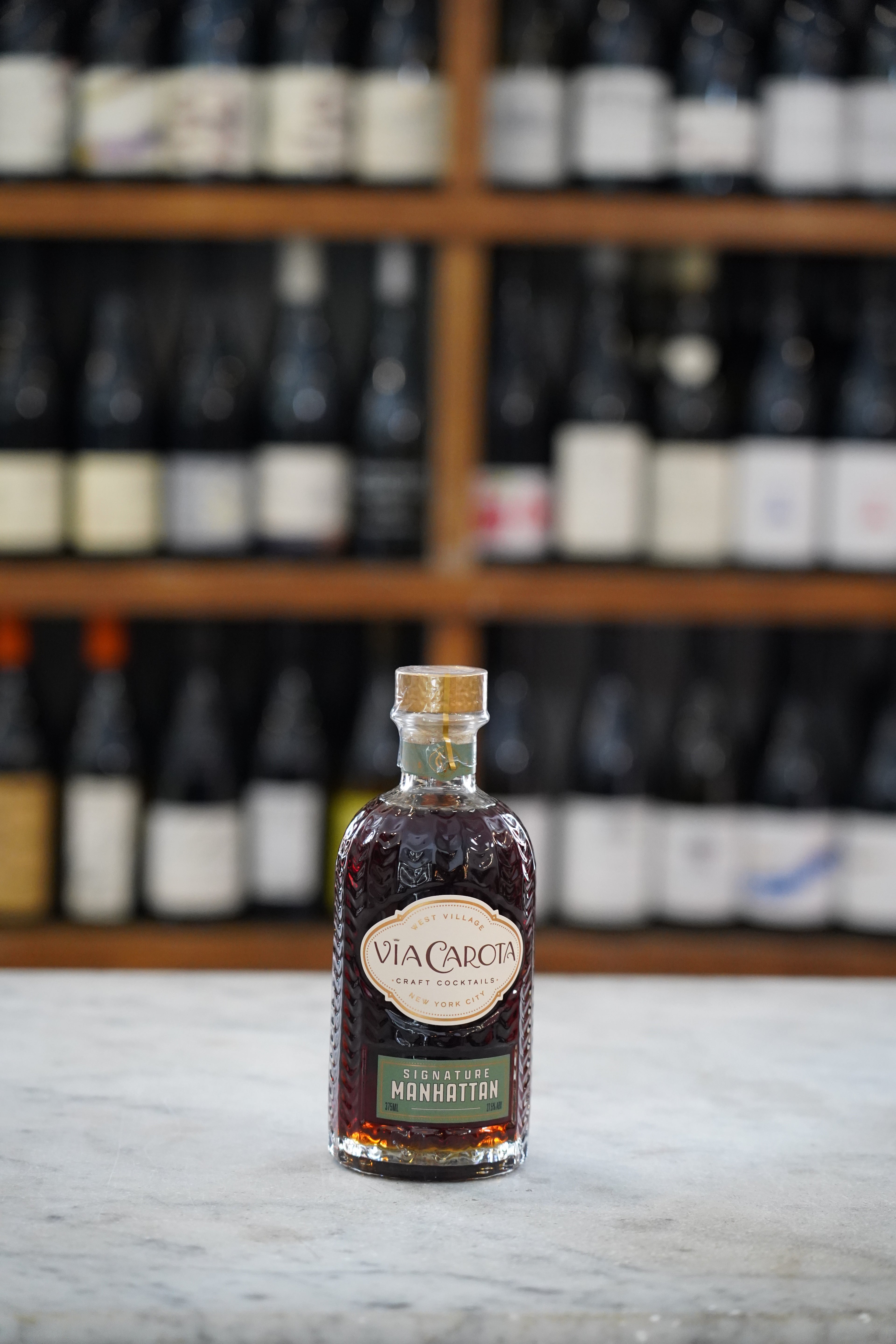 Via Carota Craft Cocktails Manhattan 375mL